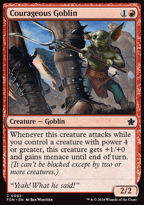 Courageous Goblin